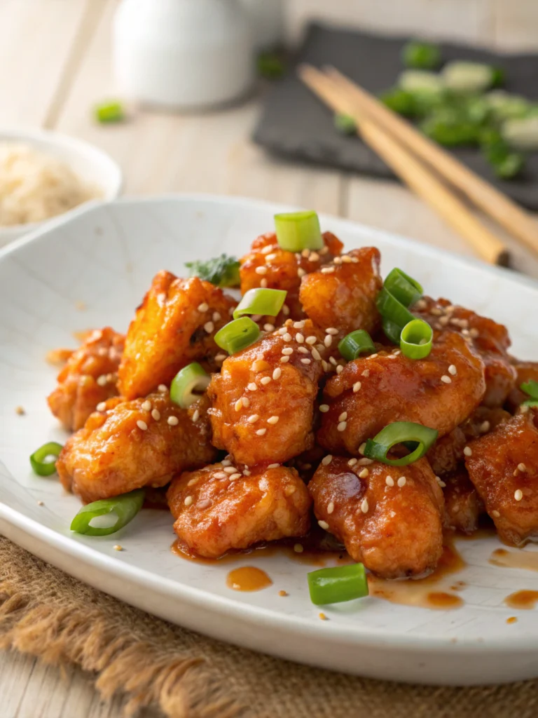 Easy Orange Chicken Recipe – 4-Ingredient & Simple