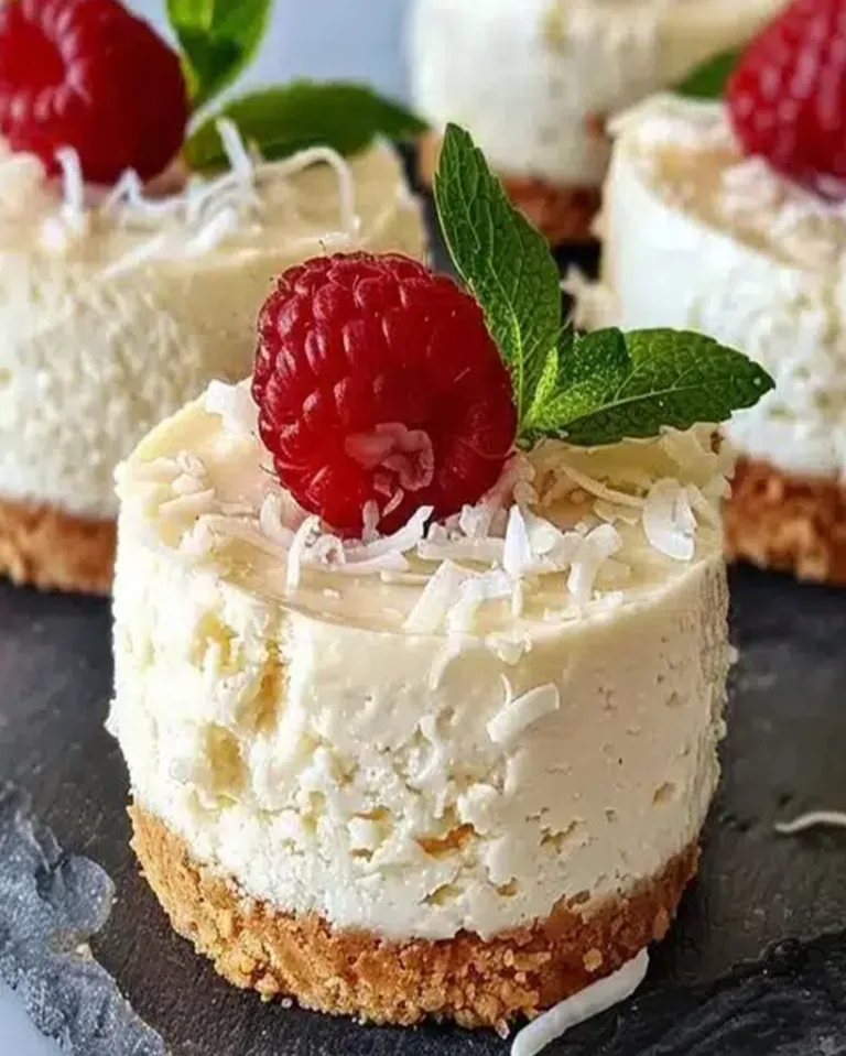 Easy Coconut Milk Mini Cheesecakes – Ready in 30 Minutes