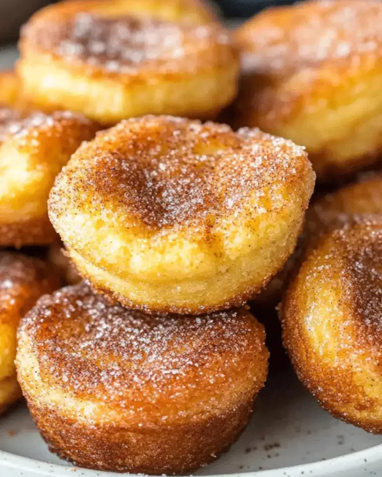 Best Fluffy Cinnamon Sugar Muffin Bites Ready in 30 Minutes