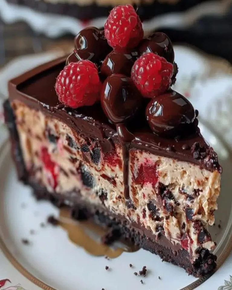 Ultimate Heavenly Black Forest Cheesecake Ready in 30 Minutes