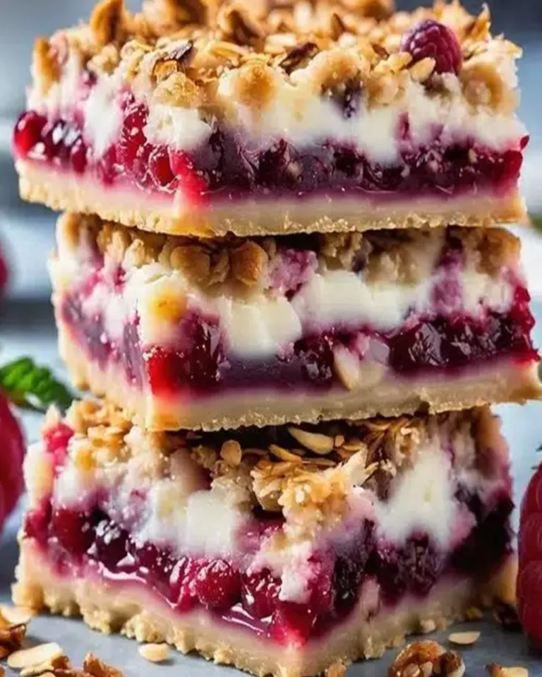 Easy Heavenly Raspberry Cheesecake Bars Ready in 30 Minutes