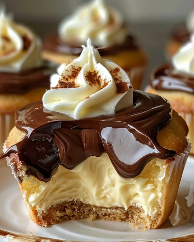 Ultimate Boston Cream Pie Cupcakes – Ready in 30 Minutes