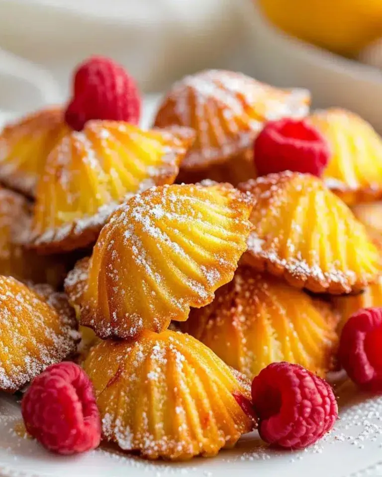 Best Lemon Raspberry Madeleines Ready in 30 Minutes