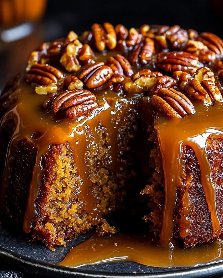 Best Praline Upside-Down Pumpkin Cake Ready in 30 Minutes