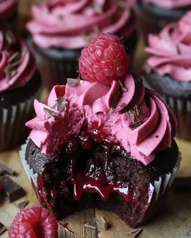 Best Raspberry Chocolate Lava Cupcakes Recipe Ready in 30 Minutes