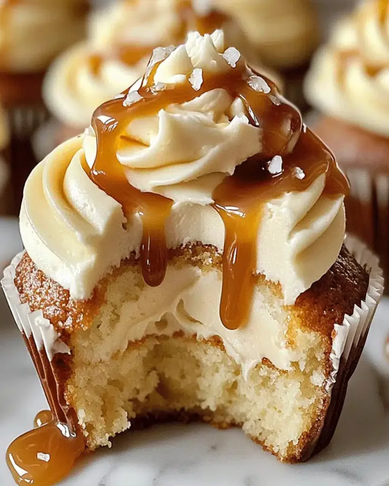 Ultimate Salted Caramel Cream Cheese Cupcakes Ready in 30 Minutes