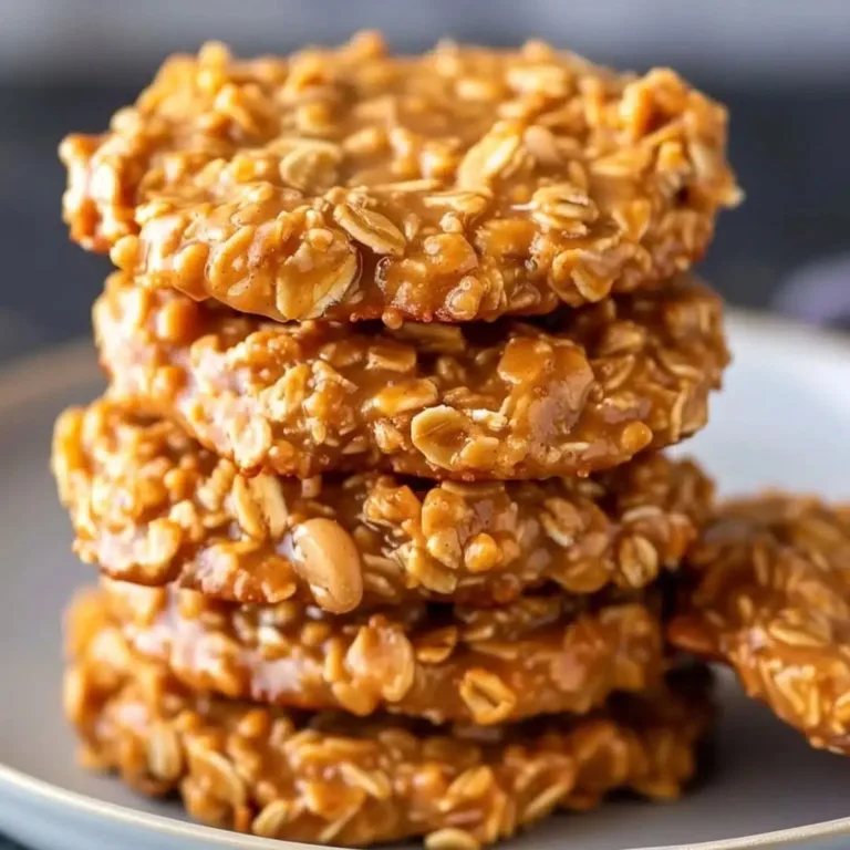 Easy 3 Ingredient Oat Cookies Ready in 30 Minutes