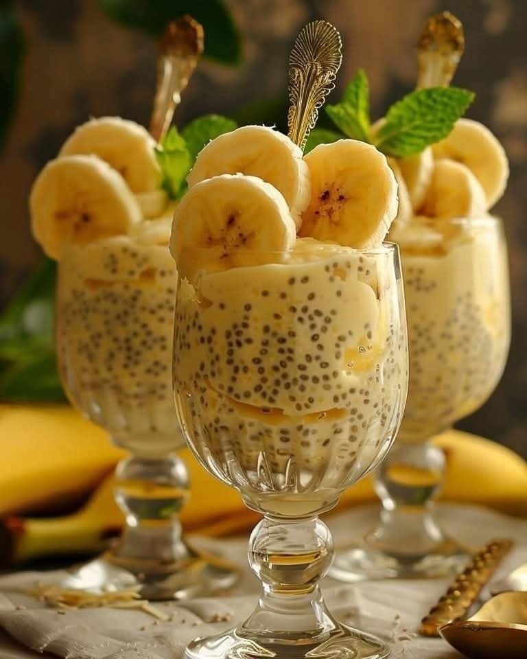 Easy Banana Chia Pudding Delight Ready in 30 Minutes
