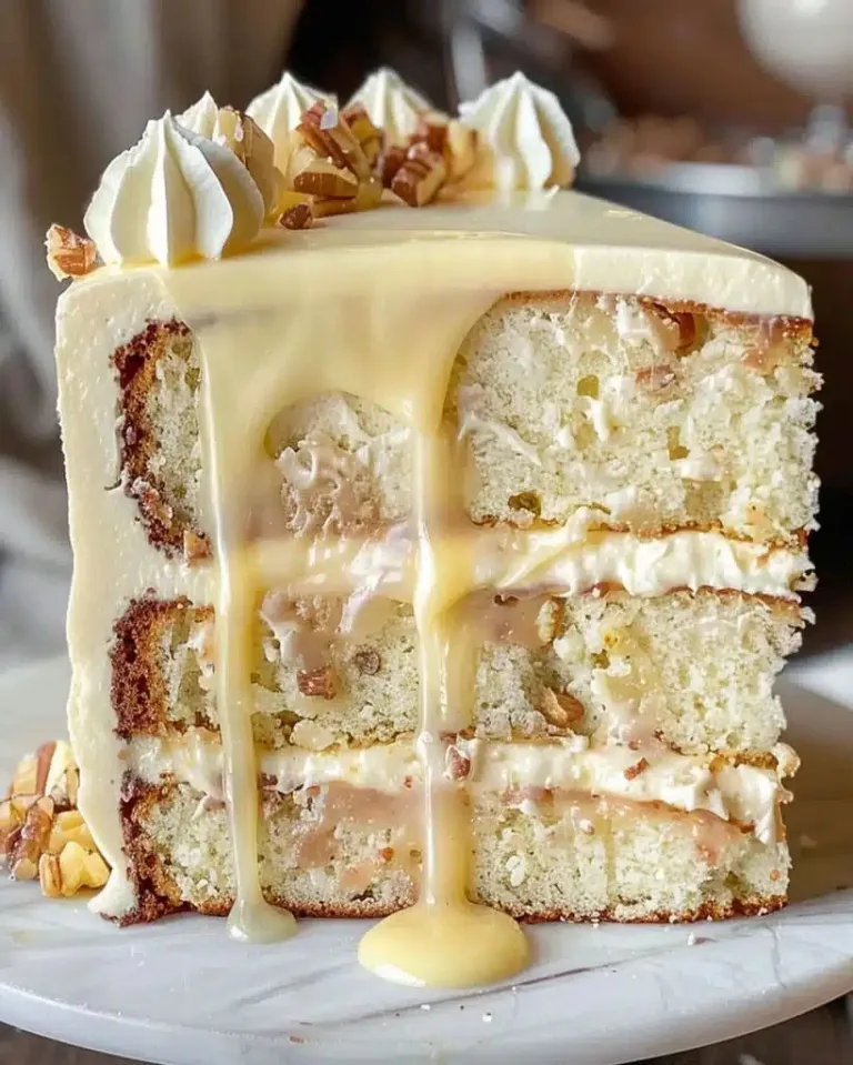 Best Southern Vanilla Butter Pecan Cake – Family Favorite Dessert