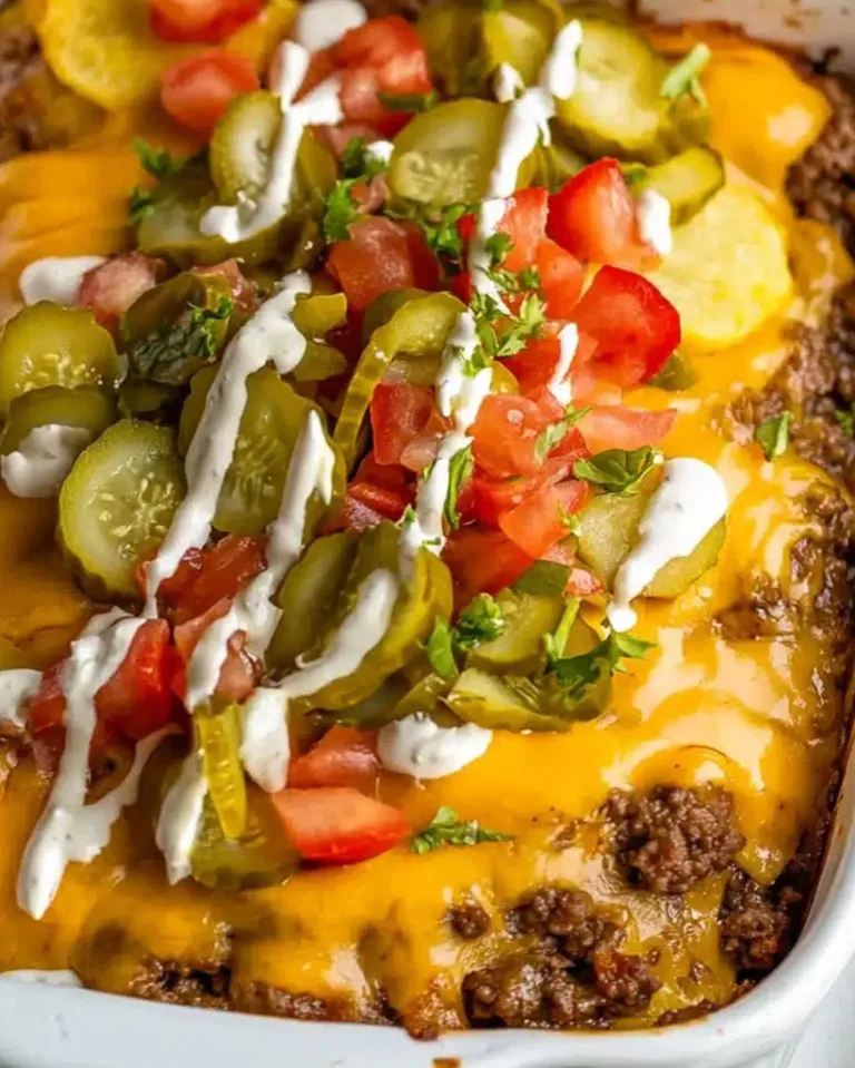Easy Big Mac Casserole Recipe Ready in 30 Minutes
