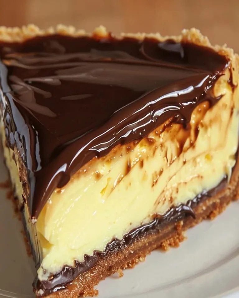 Ultimate Boston Cream Pie Cheesecake Recipe – Ready in 30 Minutes