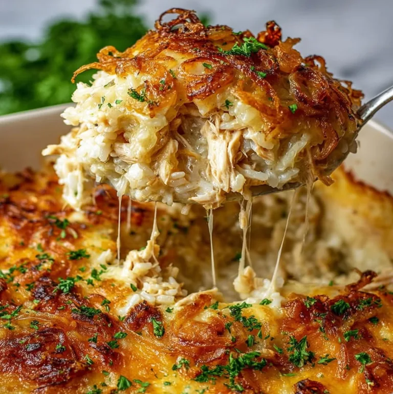 Ultimate Cheesy French Onion Chicken Casserole Ready in 30 Minutes