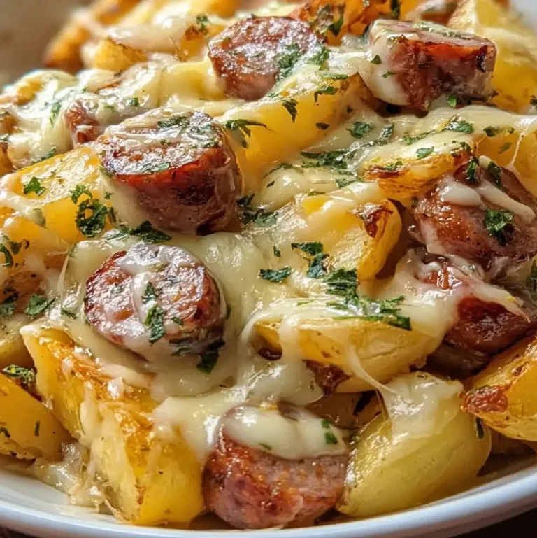 Easy Cheesy Ranch Potatoes and Smoked Sausage Ready in 30 Minutes