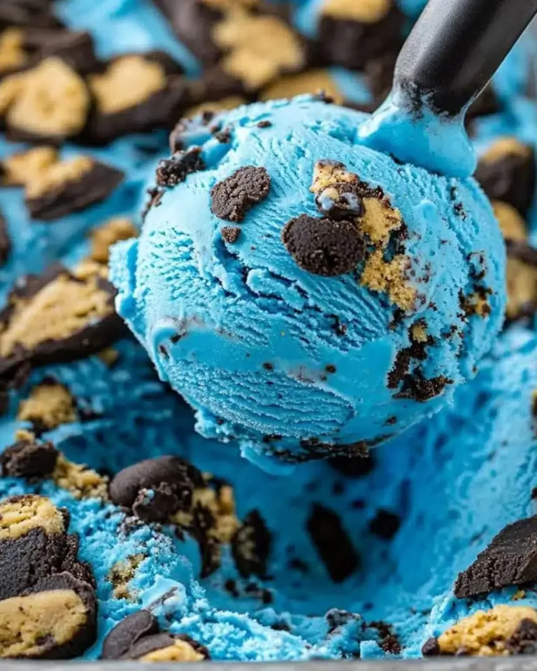 Ultimate Cookie Monster Ice Cream Ready in 30 Minutes