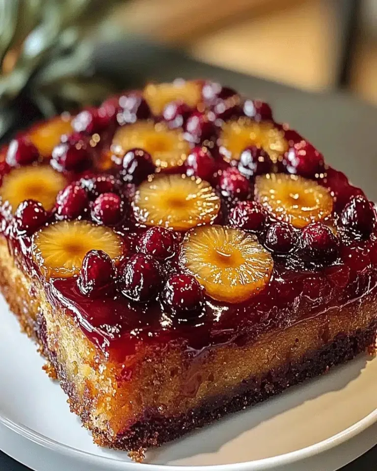Best Cranberry Pineapple Upside-Down Cake – Ready in 30 Minutes