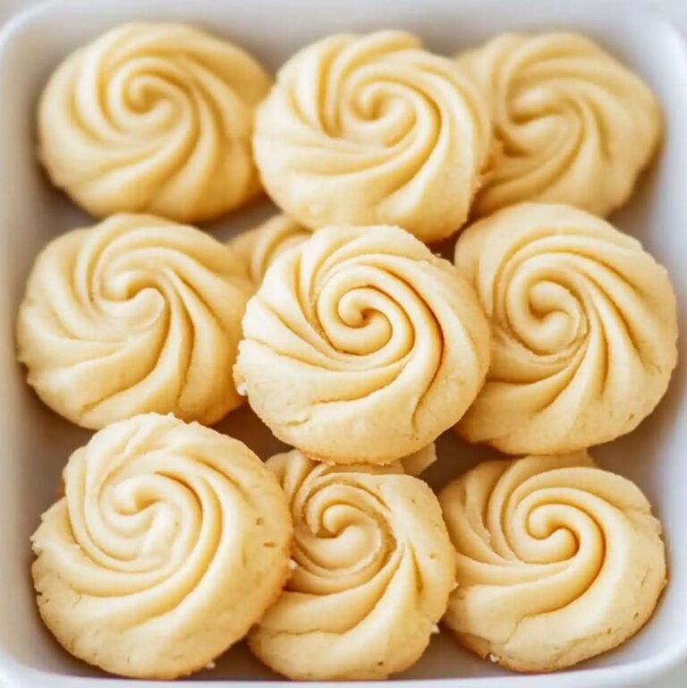 Easy 3-Ingredient Butter Cookies Ready in 30 Minutes