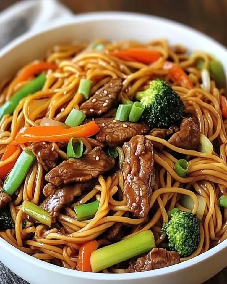 Easy Homemade Beef Lo Mein Recipe Ready in 30 Minutes