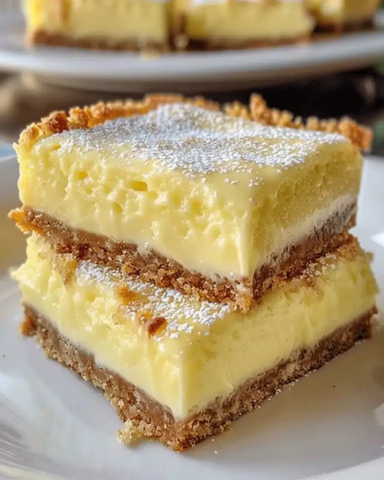 Easy Vanilla Custard Cream Bars – Ready in 30 Minutes