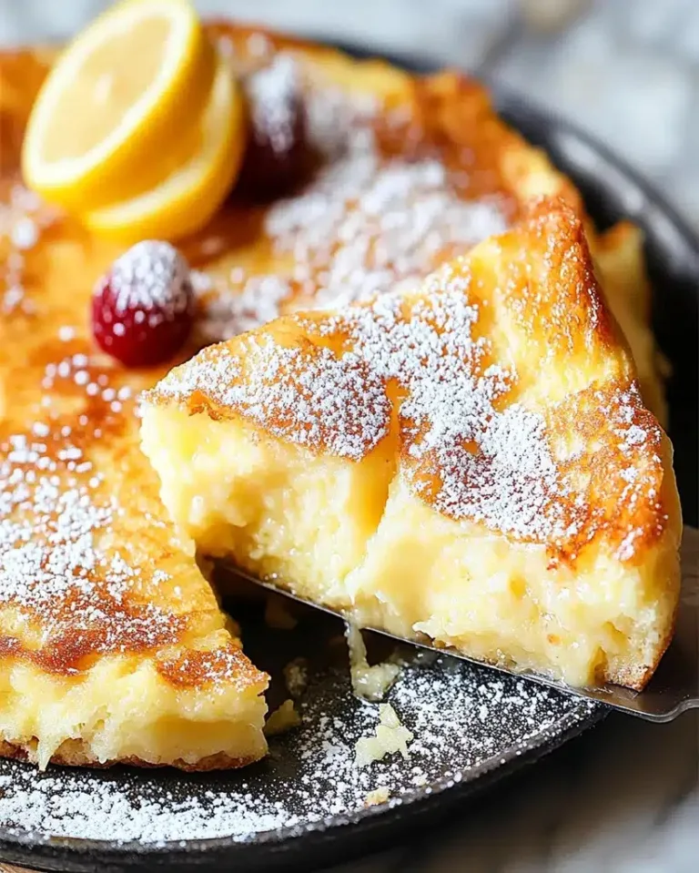 Best Fluffy Baked German Pancake Ready in 30 Minutes