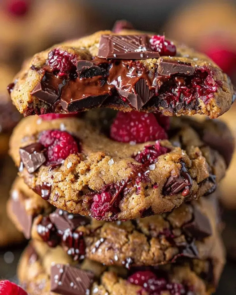 Best Gooey Raspberry Chocolate Chunk Cookies Ready in 30 Minutes