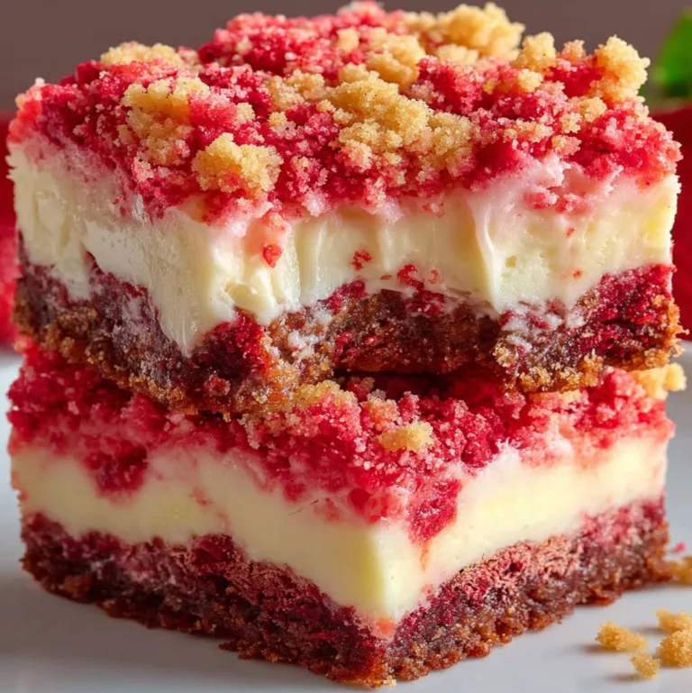 Ultimate Strawberry Shortcake Cheesecake Bars – Ready in 30 Minutes