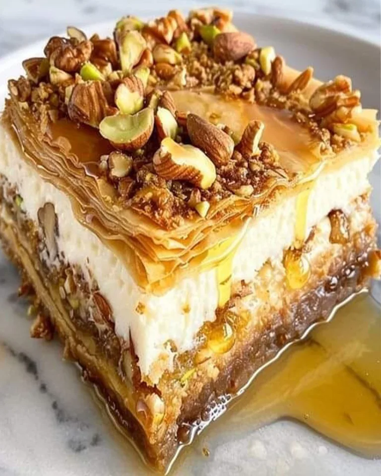 Best Honey Baklava Cheesecake – Ready in 30 Minutes