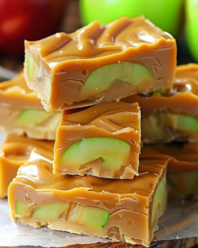 Easy Irresistible Caramel Apple Fudge Ready in 30 Minutes