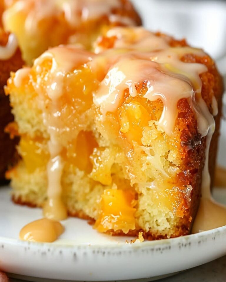 Easy Irresistible Summer Peach Cake Ready in 30 Minutes