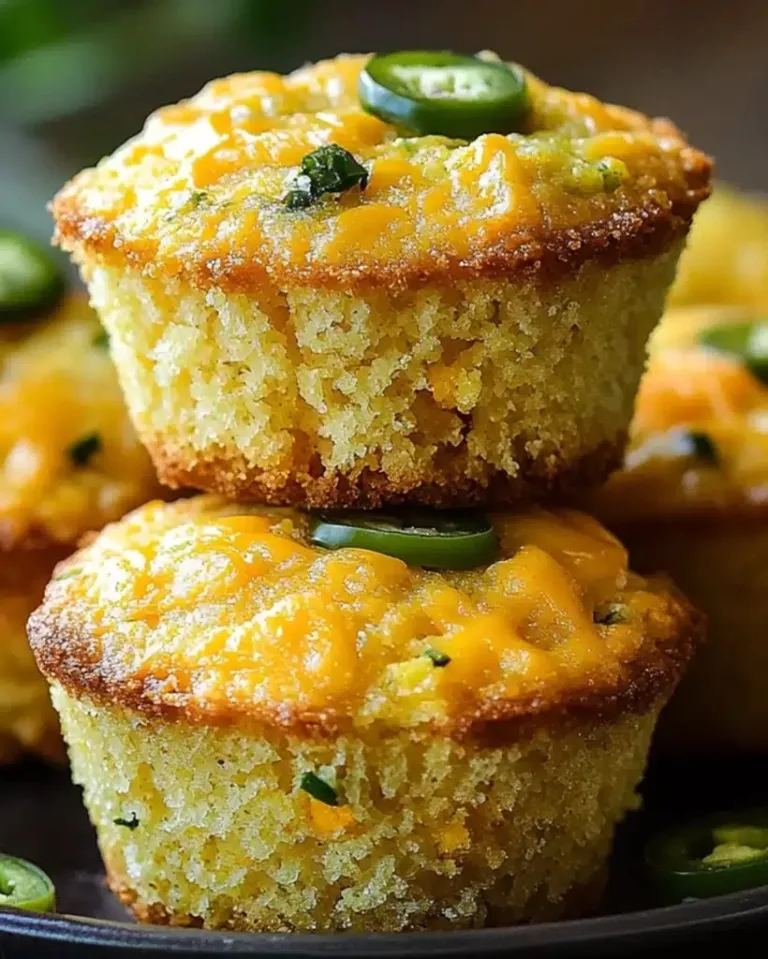 Ultimate Jalapeño Cheddar Cornbread Muffins Ready in 30 Minutes