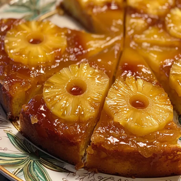 Easy Juicy Pineapple Upside-Down Cake Ready in 30 Minutes