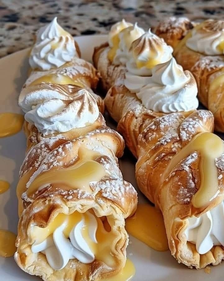 Easy Lemon Meringue Pie Cannolis Ready in 30 Minutes