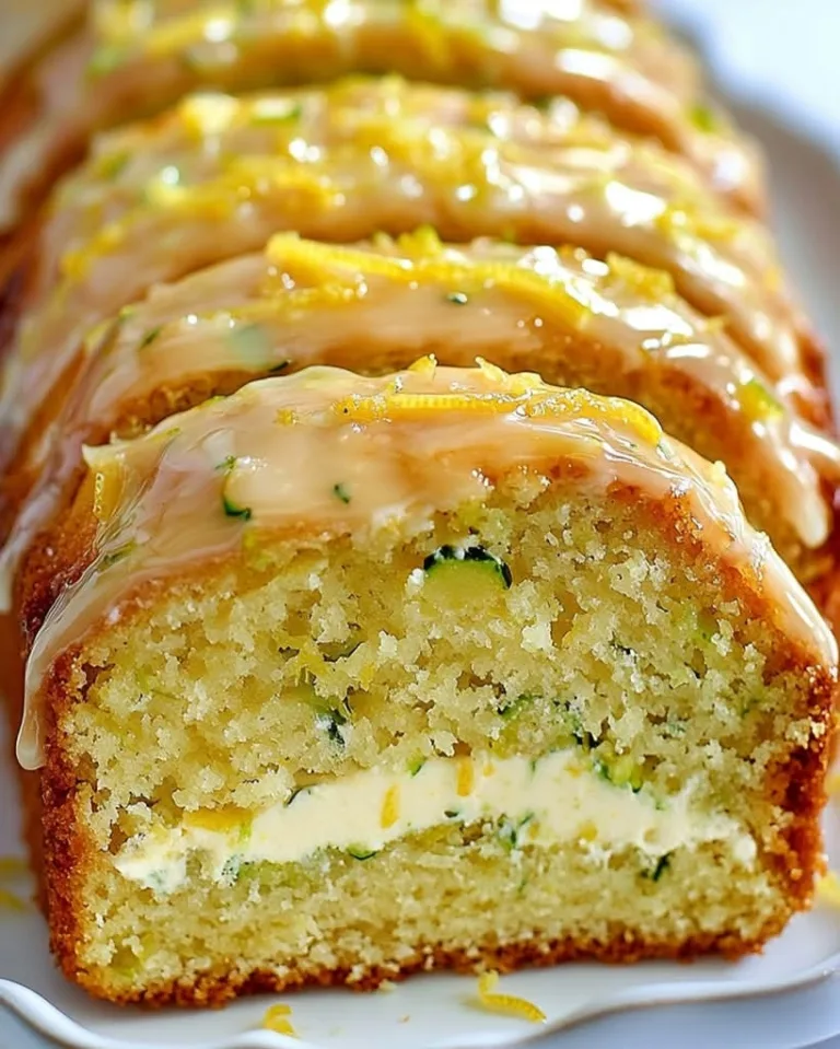 Best Lemon Zucchini Cake with Cream Cheese Filling Ready in 30 Minutes