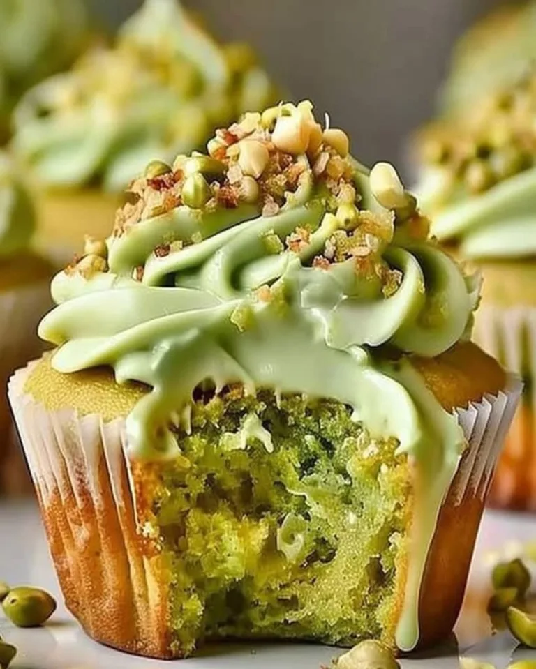 Ultimate Luscious Pistachio Cupcakes with Vanilla Buttercream
