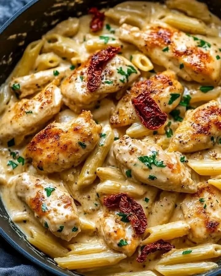 Best Marry Me Chicken Pasta – Creamy Garlic Delight Ready in 30 Minutes