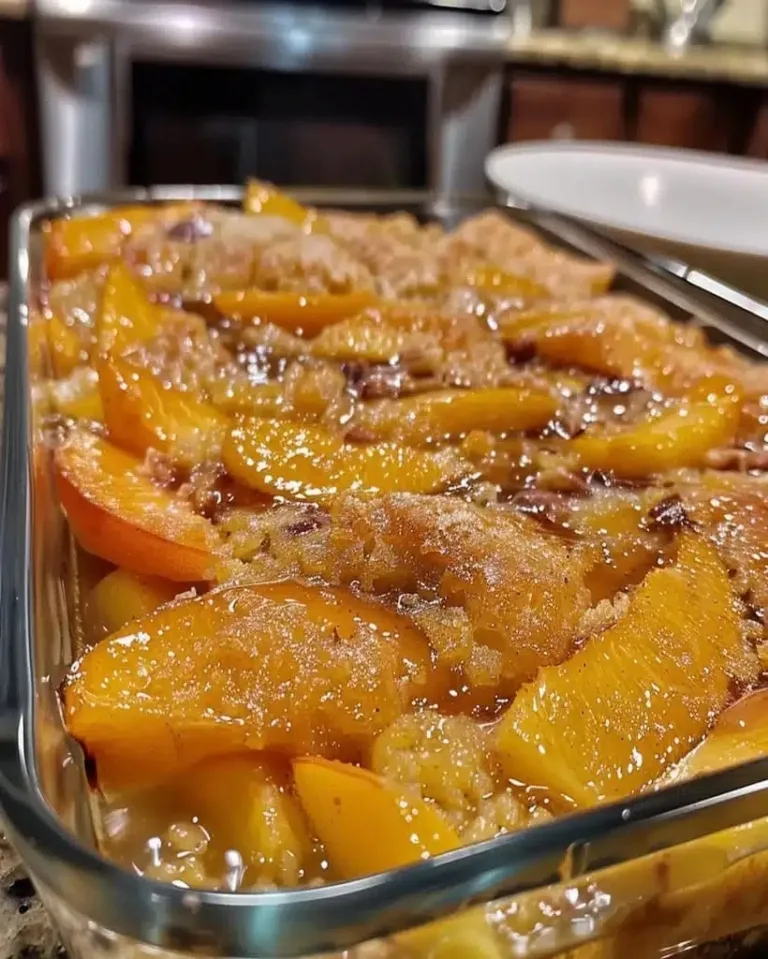 Classic Old-Fashioned Peach Cobbler – Ready in 30 Minutes