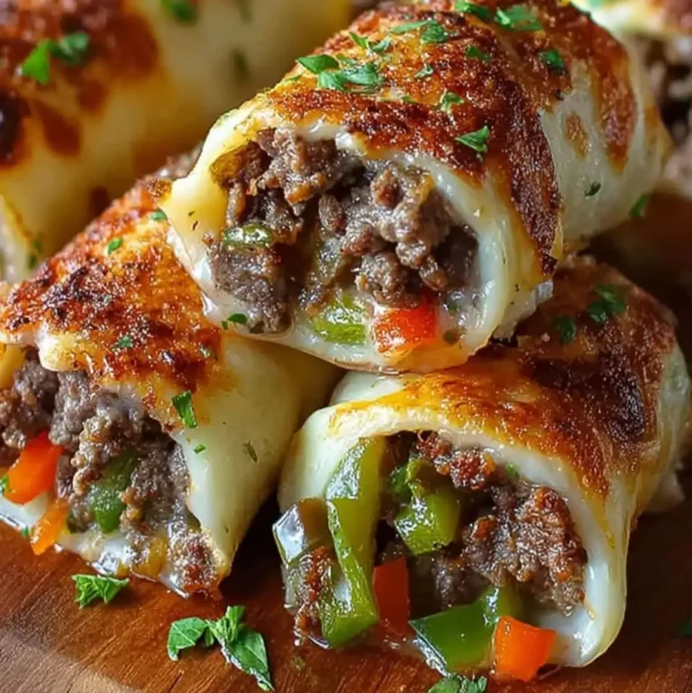 Ultimate Philly Cheesesteak Rolls Ready in 30 Minutes