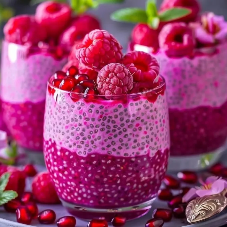 Easy Pomegranate Raspberry Chia – Ready in 30 Minutes