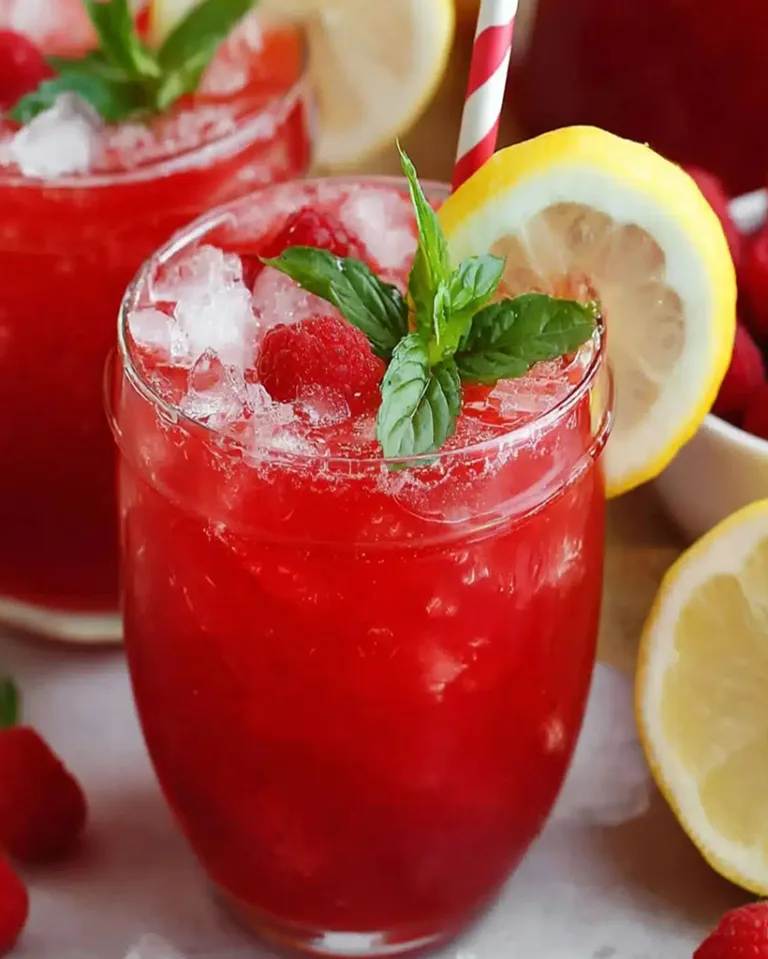 Easy Refreshing Raspberry Lemonade – Ready in 30 Minutes