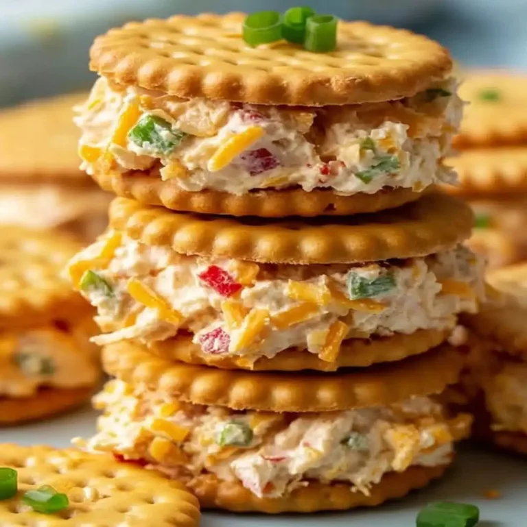 Easy Mouthwatering Ritz Crackers Party Sandwiches Ready in 30 Minutes