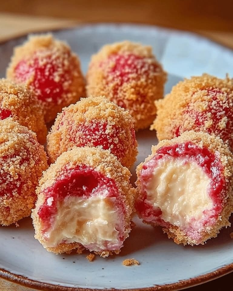 Easy Strawberry Cheesecake Crunch Bites Ready in 30 Minutes