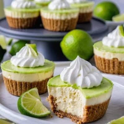Easy Irresistibly Tangy Lime Cheesecake Tartlets Ready in 30 Minutes
