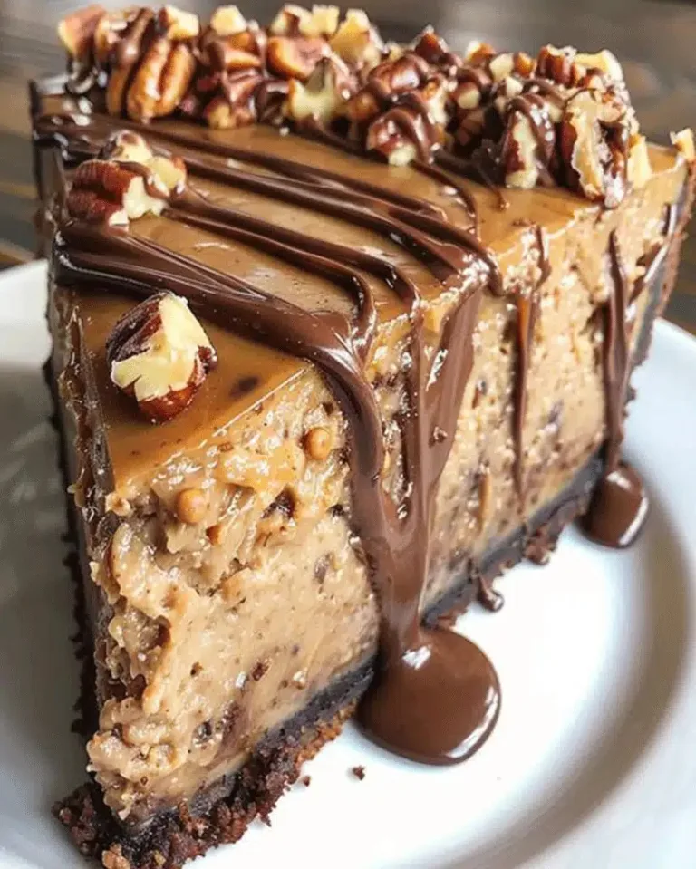 Ultimate Caramel Chocolate Cheesecake – No-Bake Delight