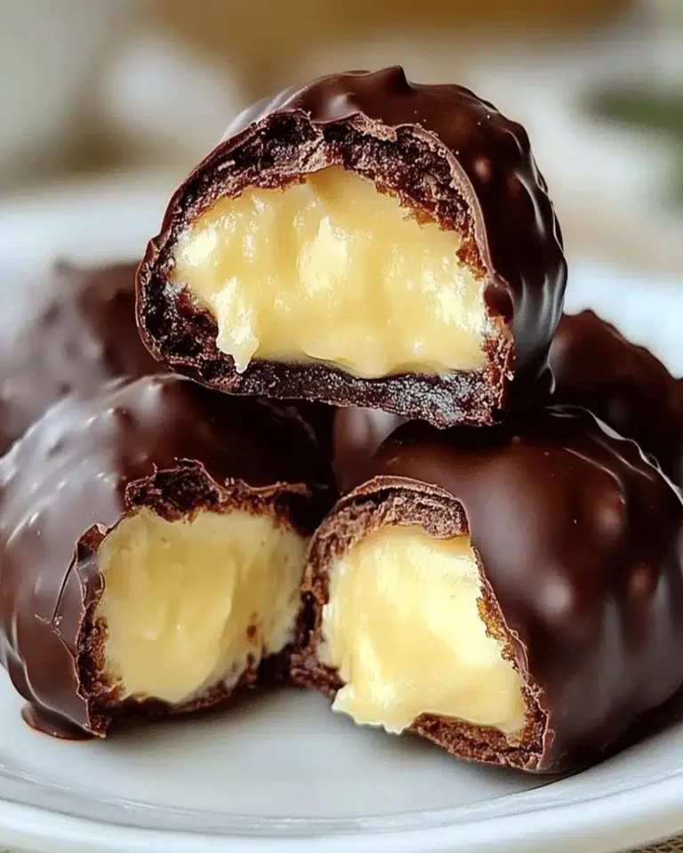 Easy Banana Pudding Chocolate Puffs Ready in 30 Minutes