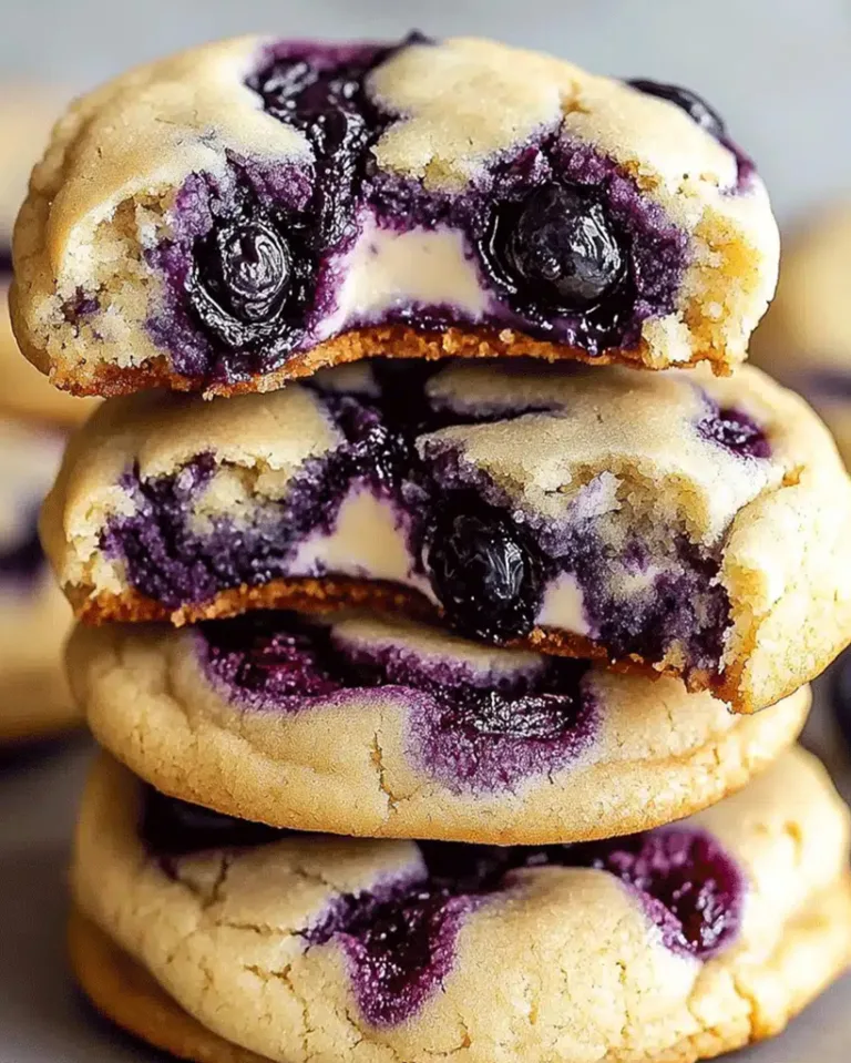 Easy Blueberry Cheesecake Cookies Ready in 30 Minutes