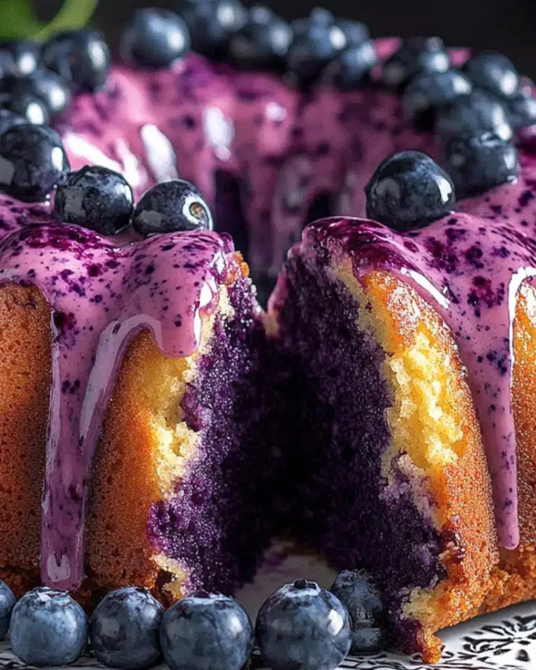 Easy Blueberry Pudding Cake Ready in 30 Minutes