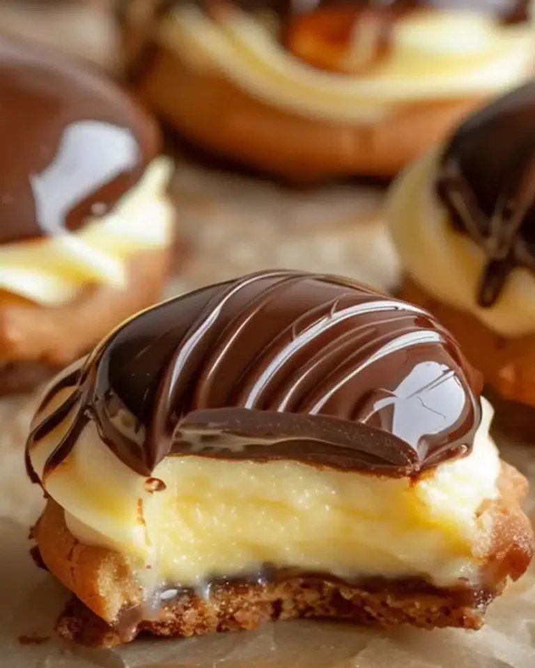 Ultimate Boston Cream Pie Cookie Bites Ready in 30 Minutes