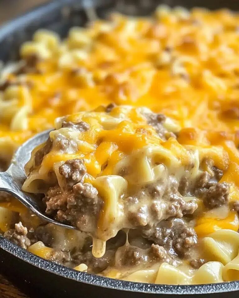 Easy Cheesy Beef and Noodles Skillet Ready in 30 Minutes