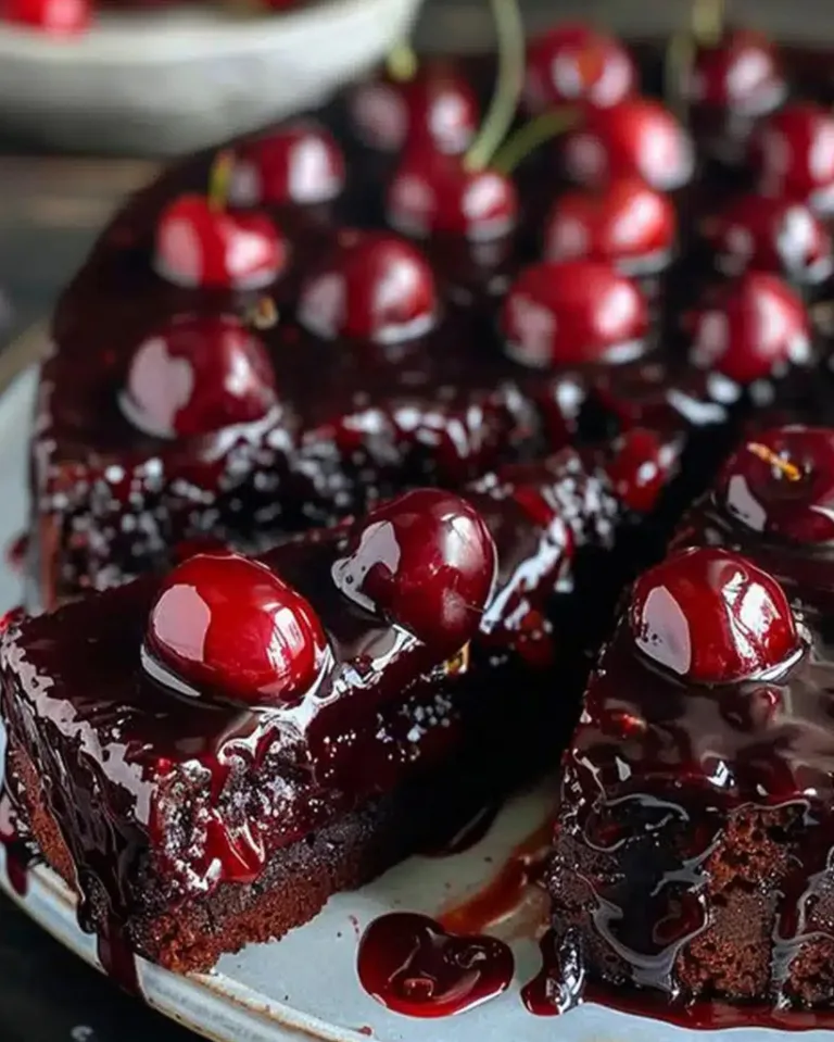 Easy Cherry Chocolate Dream Cake Recipe (Ready in 30 Minutes)