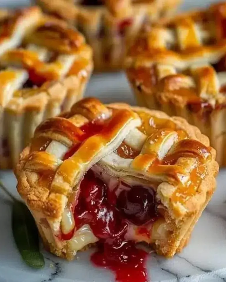 Easy Cherry Cream Cheese Mini Pies Ready in 30 Minutes