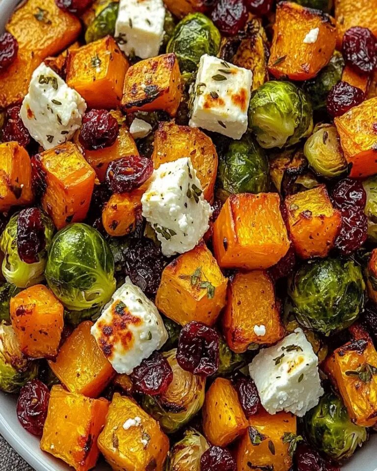 Easy Cranberry-Glazed Roasted Butternut Squash Salad